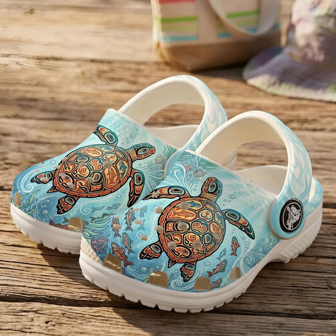 Native Turtle Clogs Shoes for Adults & Kids