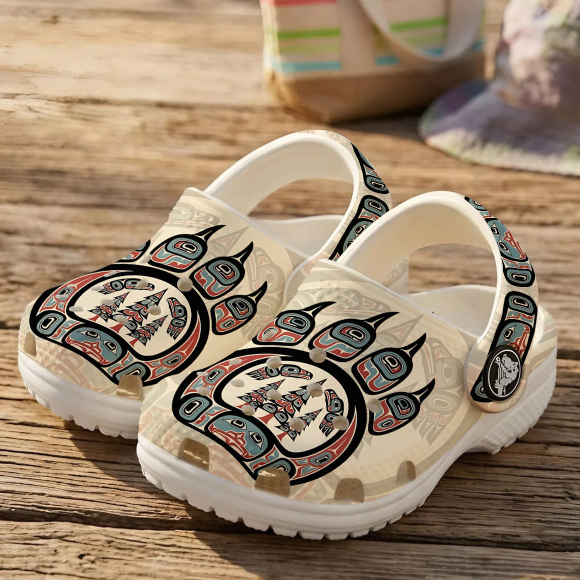 Native Bear Paw Clogs Shoes for Adults & Kids