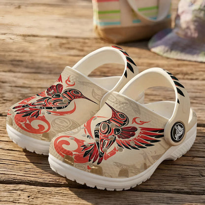 Native Hummingbird Clogs Shoes for Adults & Kids