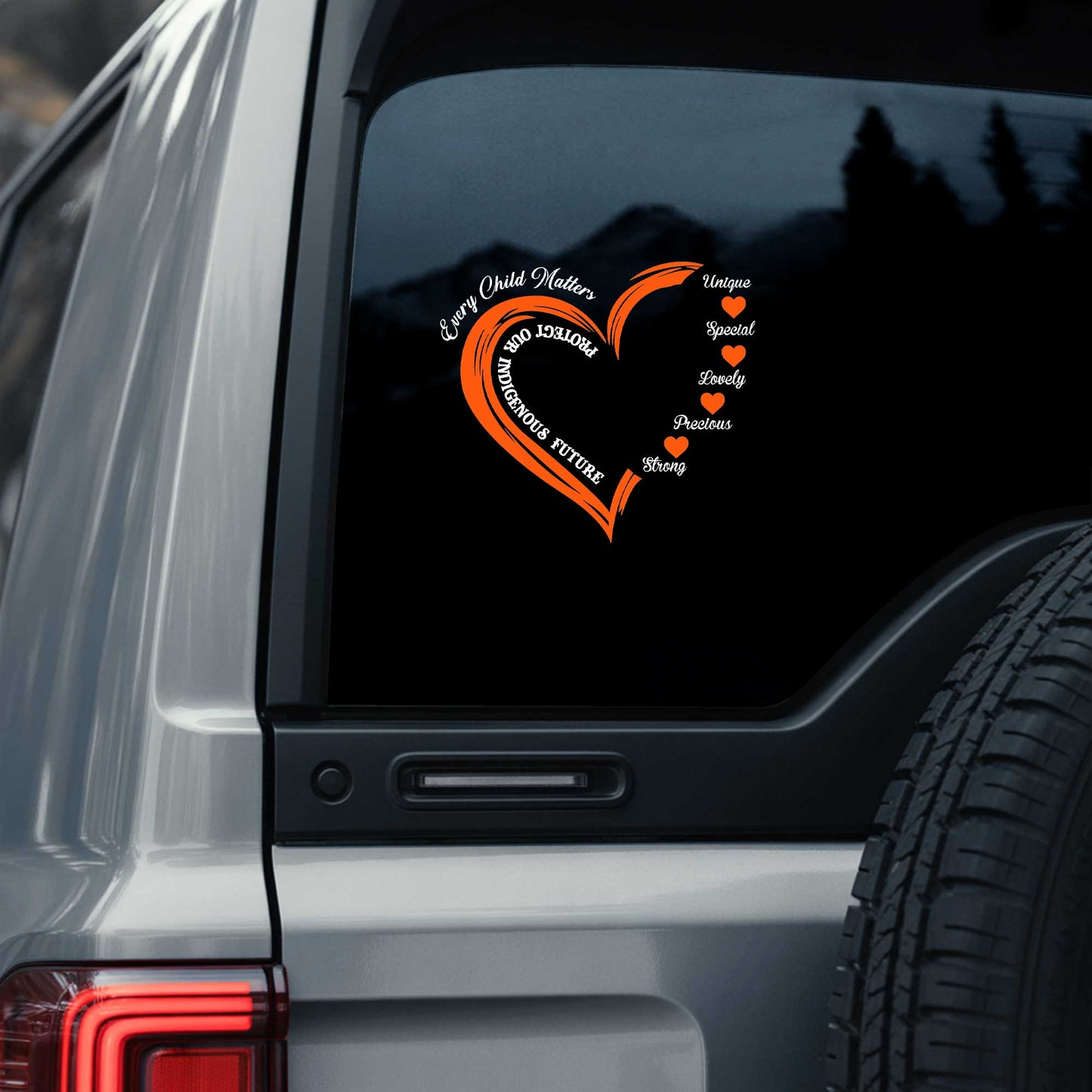 Every Child Matters - Protect Our Indigenous Future - Feather Sticker