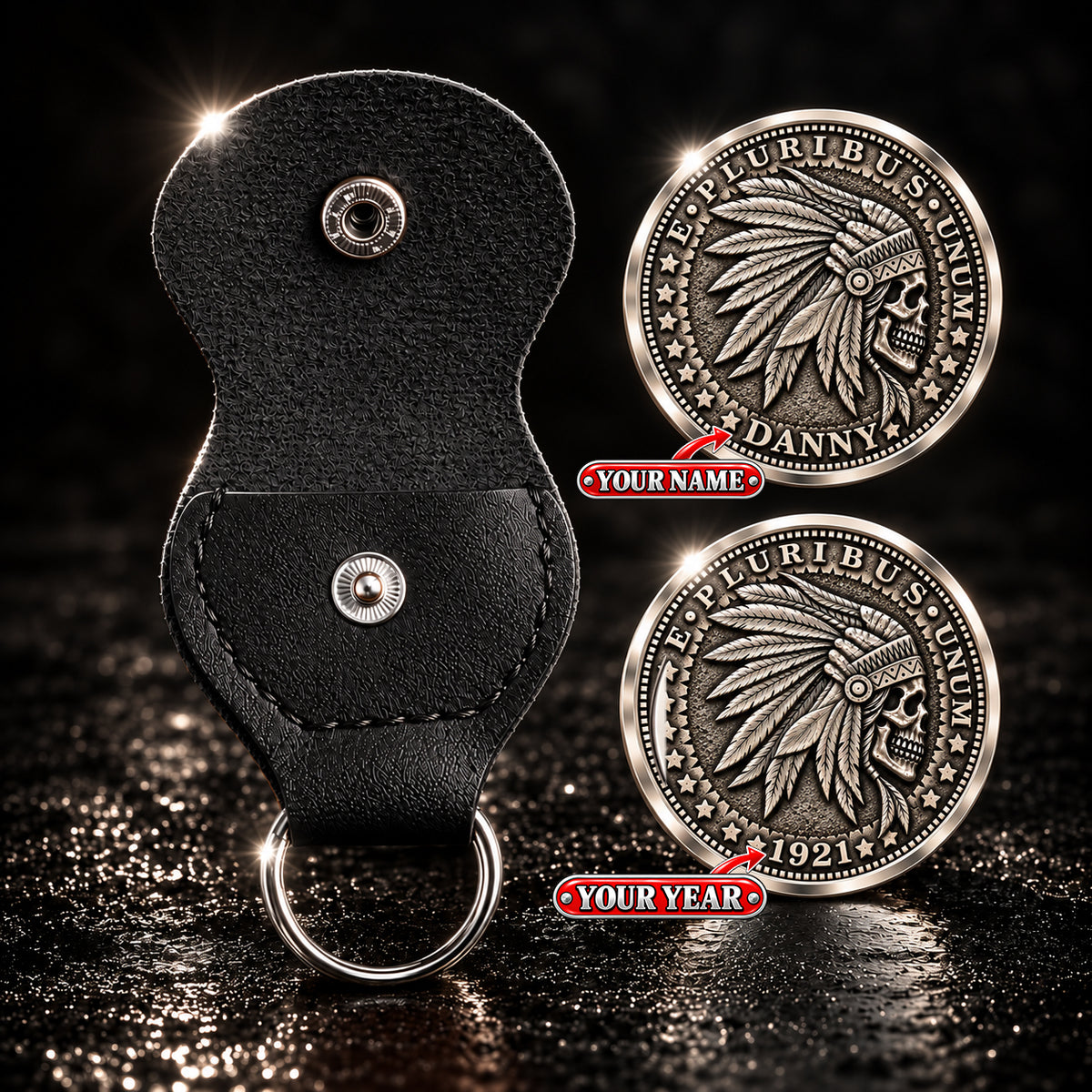 A Warrior's Spirit A Legacy That Never Dies- Personalized 3D Printing Pocket Hug