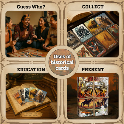 Set of 10 Sacred Animal Plastic Cards – Premium Two-Sided 2.5"x3.5" – 0.1" Thick Durable Plastic